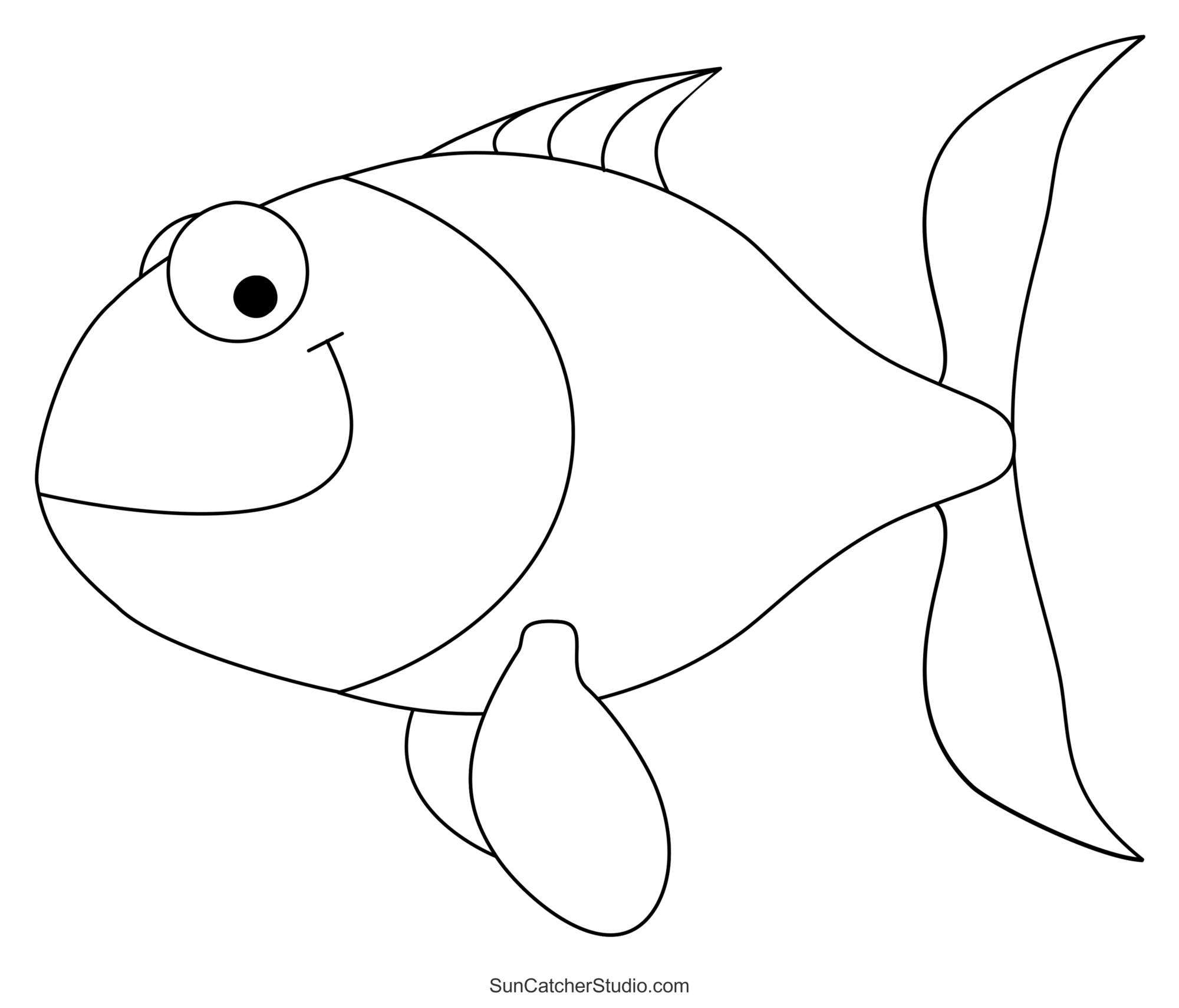 Printable Templates Of Fish