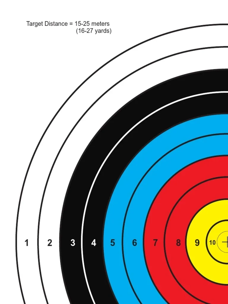 FITA 40cm Archery Target PDF PDF