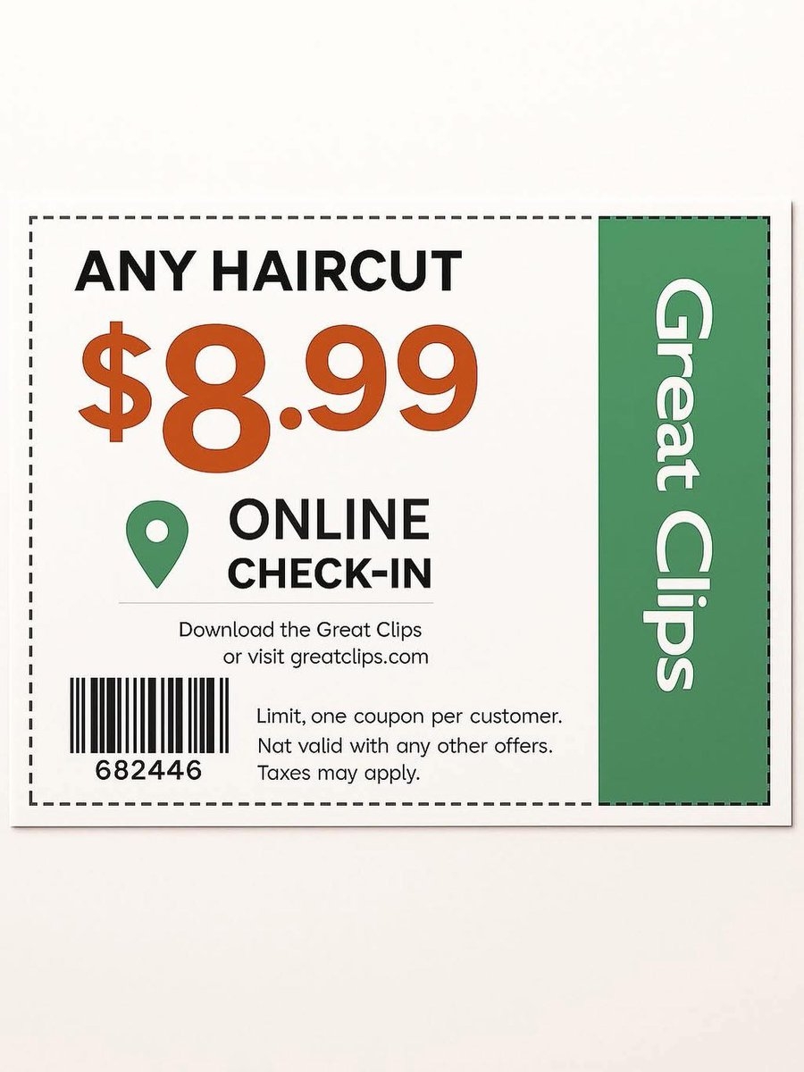  FLASH DEAL ALERT Https t co oYZv0tcCgG Great Clips Haircut 