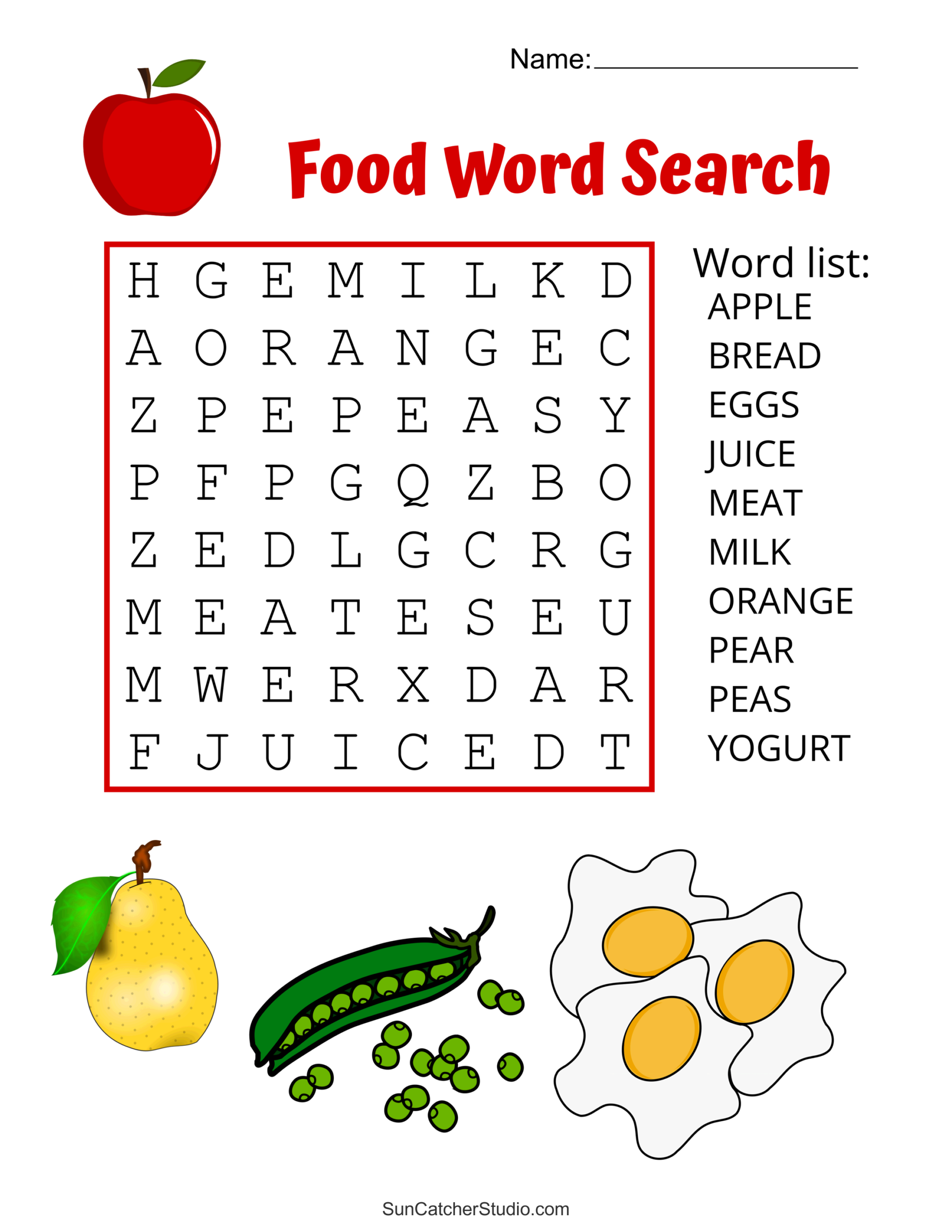 Childrens Printable Puzzles