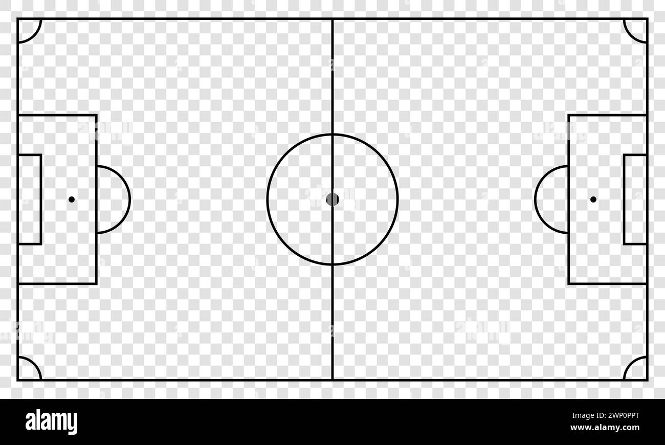 Football Pitch Printable
