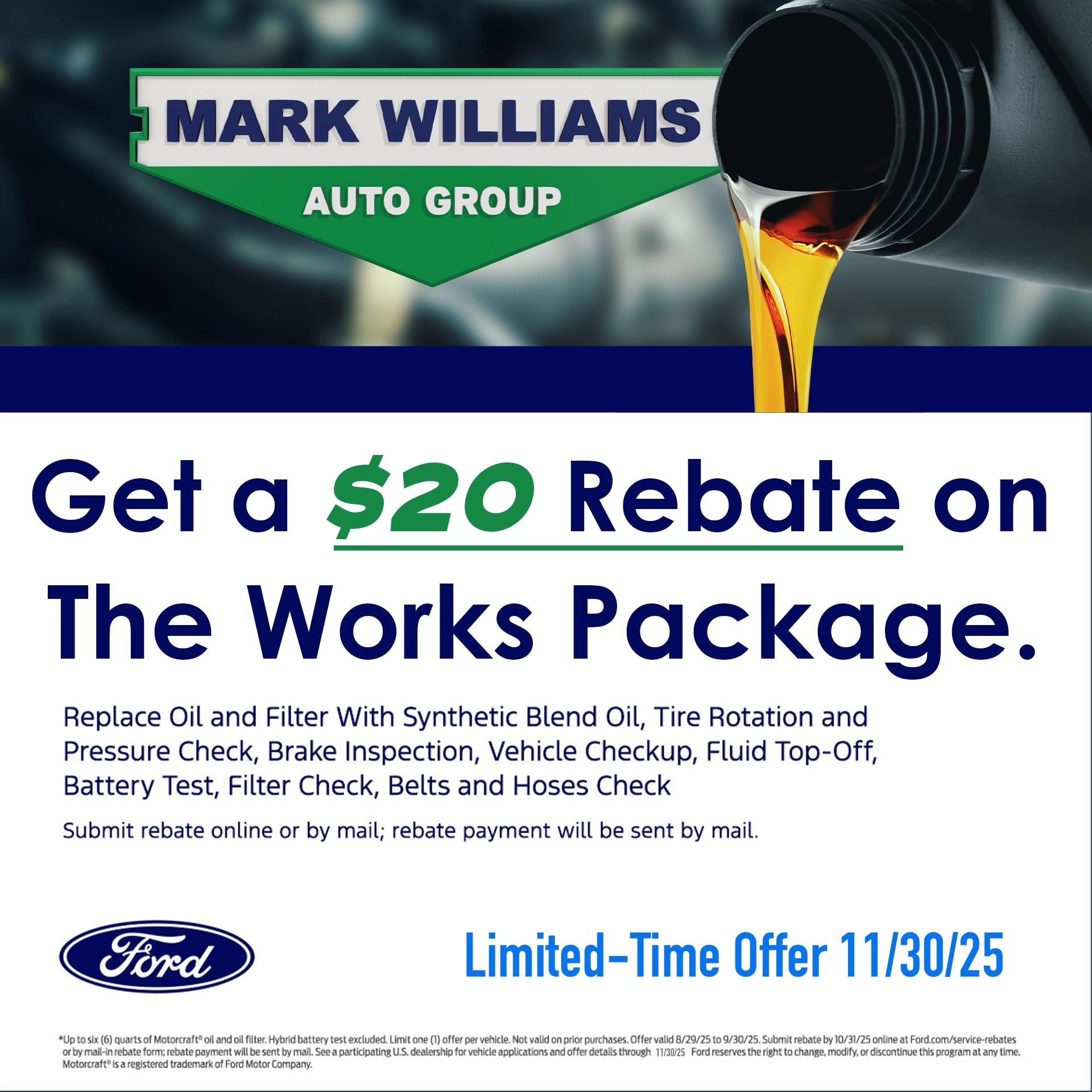 Ford Service Coupons Printable