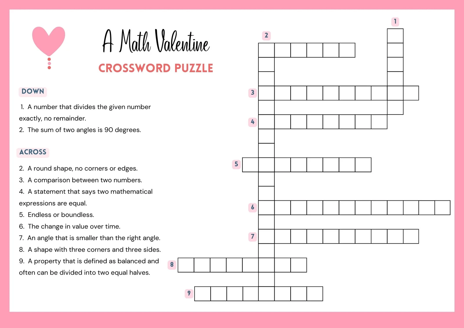 Printable Crossword Puzzle Maker