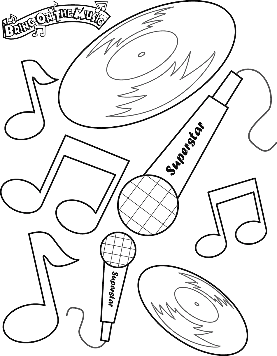 Free Crayola Music amp Dance Coloring Pages For Kids