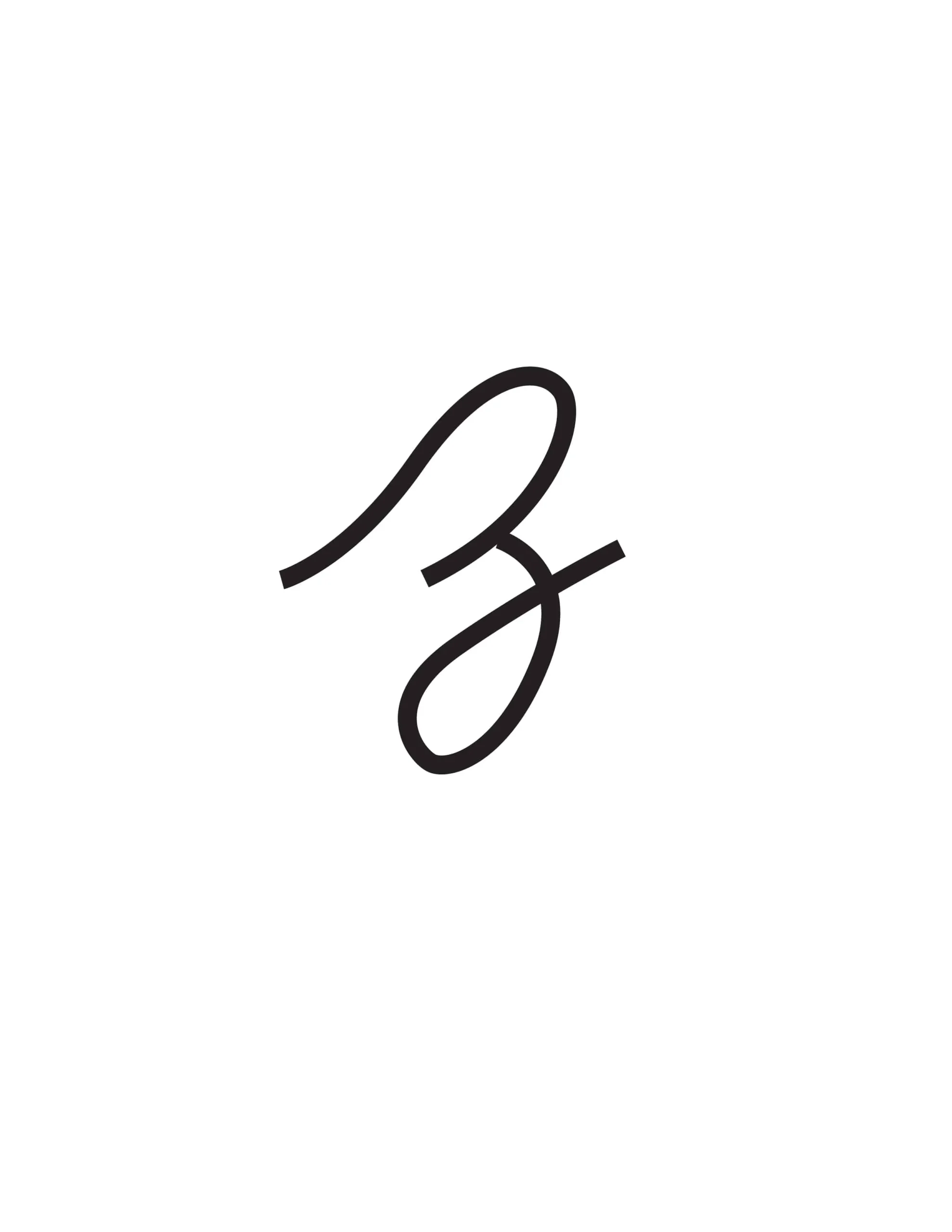 Free Cursive Letters Printable Lowercase Z