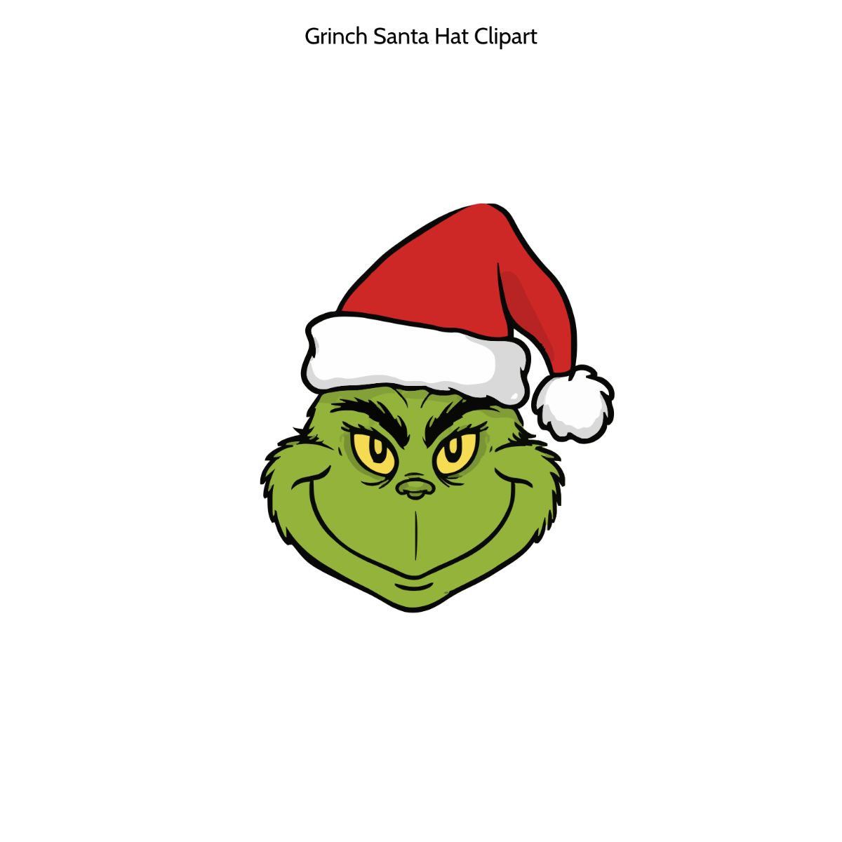 Free Grinch Vector Clipart PNG SVG To Edit Online