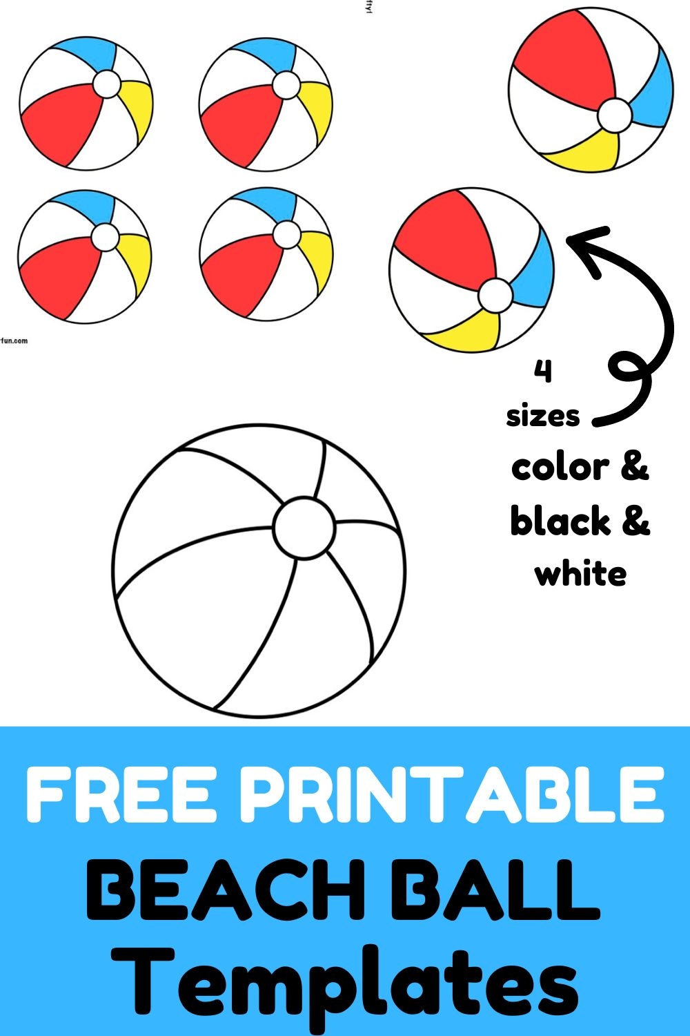 Beach Ball Printable