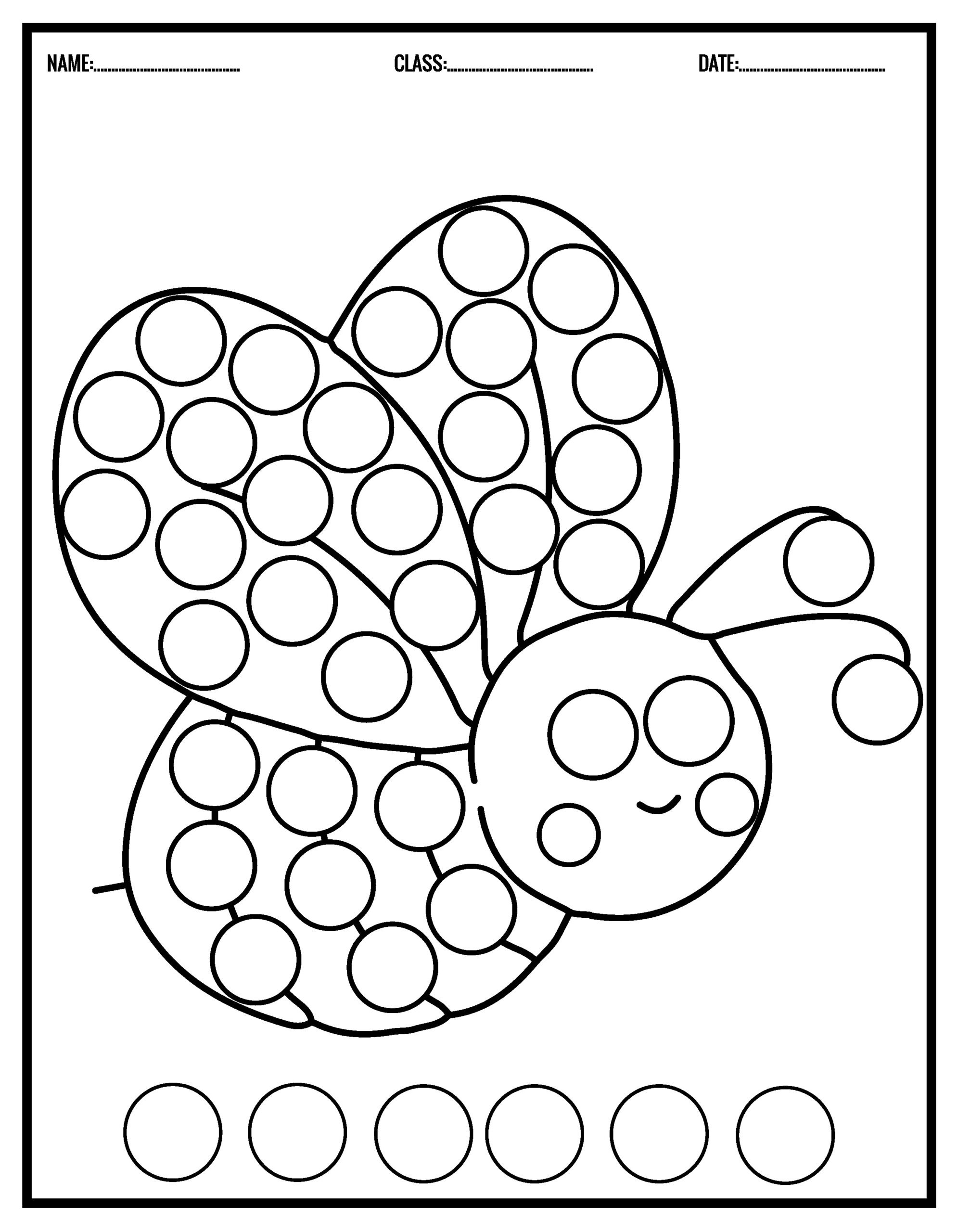 Free Printable Bingo Dauber Art Spring Activities Bingo Daubers 
