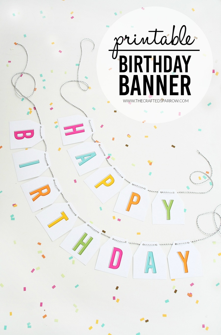 Printable Free Birthday Banner