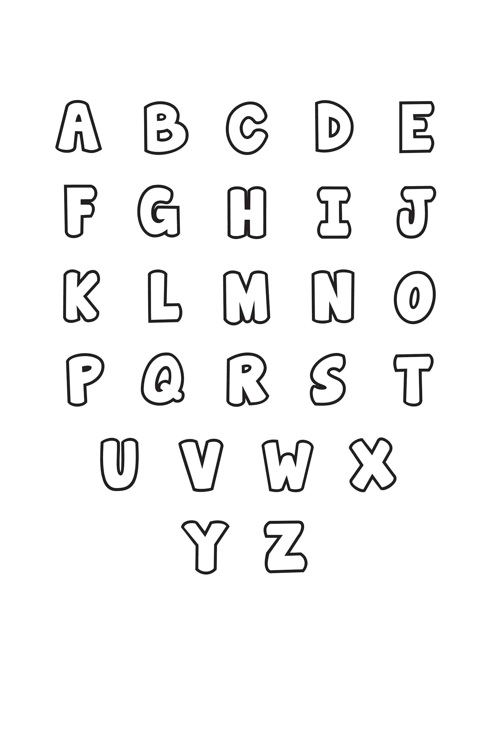 Letter S Stencil Printable