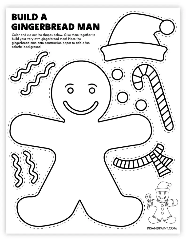 Printable Gingerbread Man