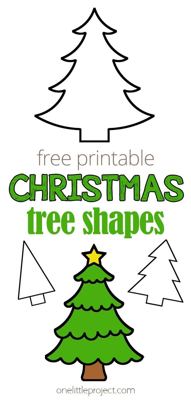 Free Printable Xmas Tree