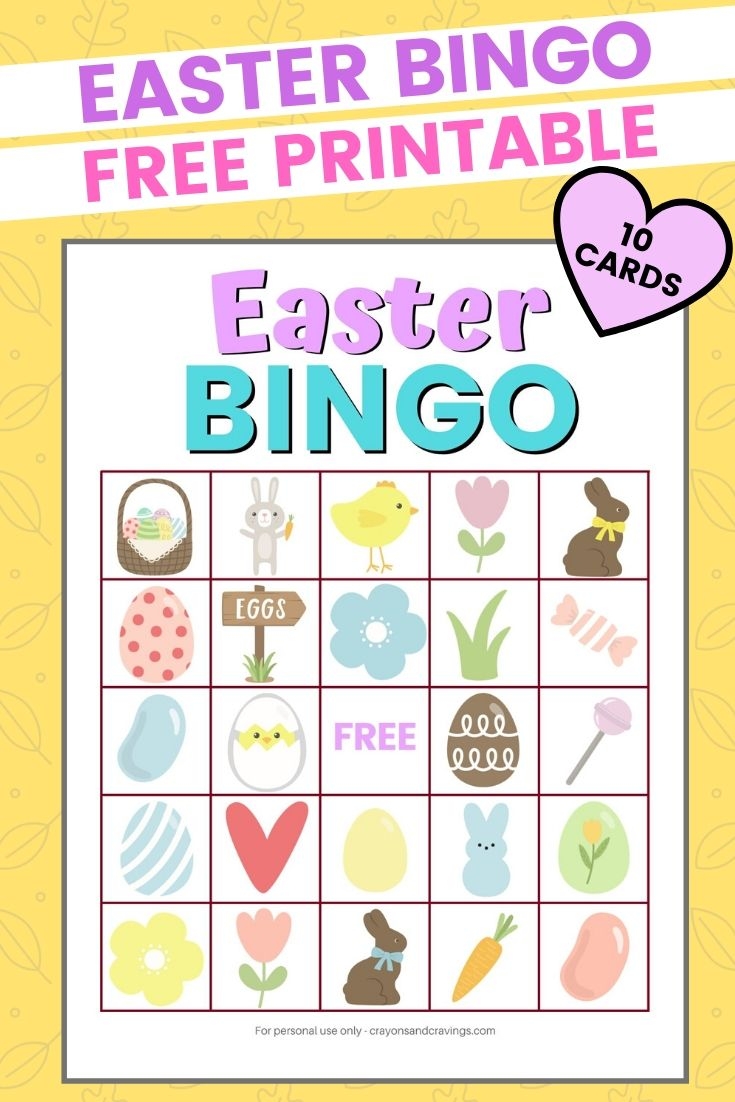 Free Printable Easter Bingo