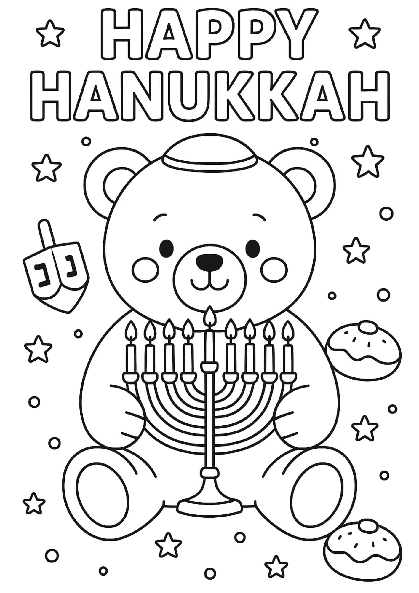 Free Printable Hanukkah Coloring Pages For Kids Aunty Michelle s