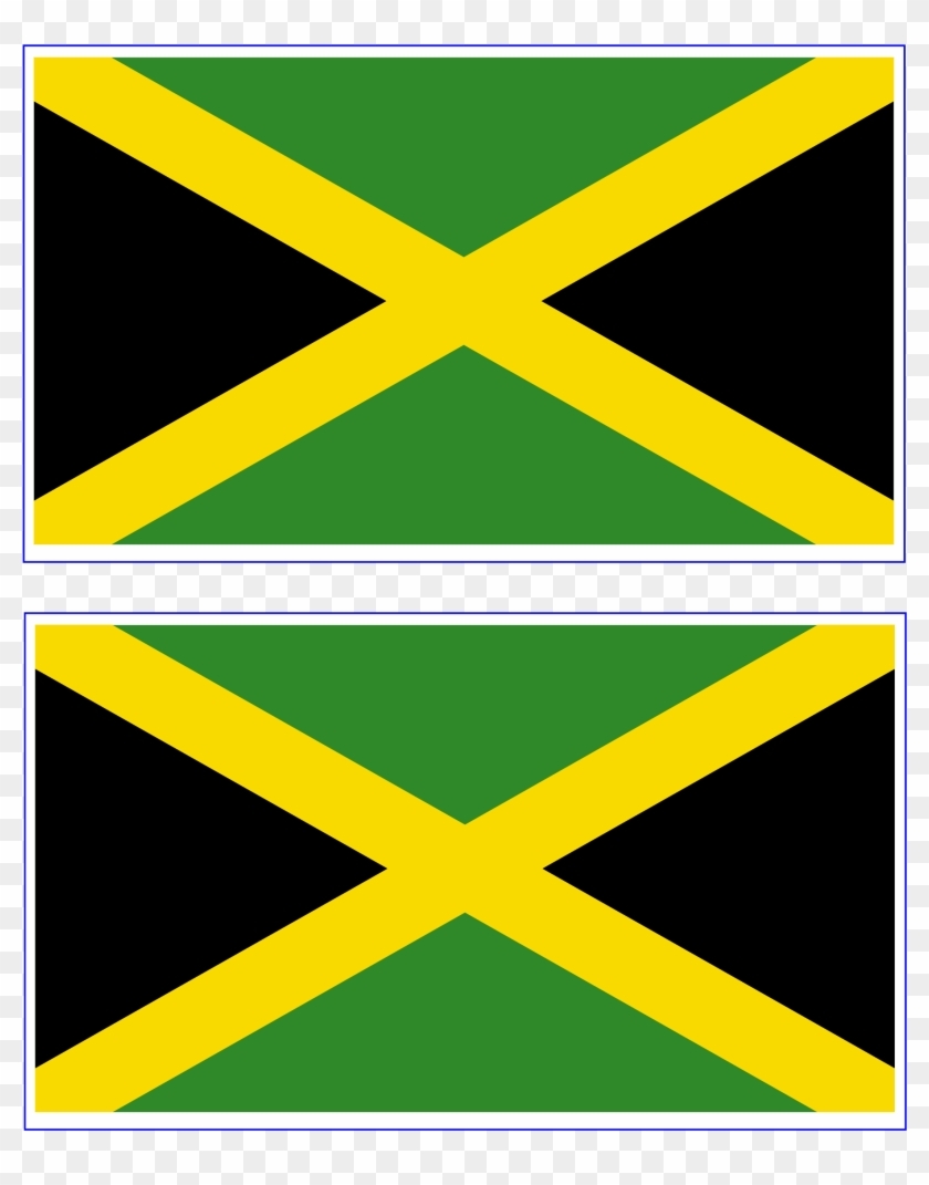 Free Printable Jamaica Flag Flag Of Jamaica Free Transparent 