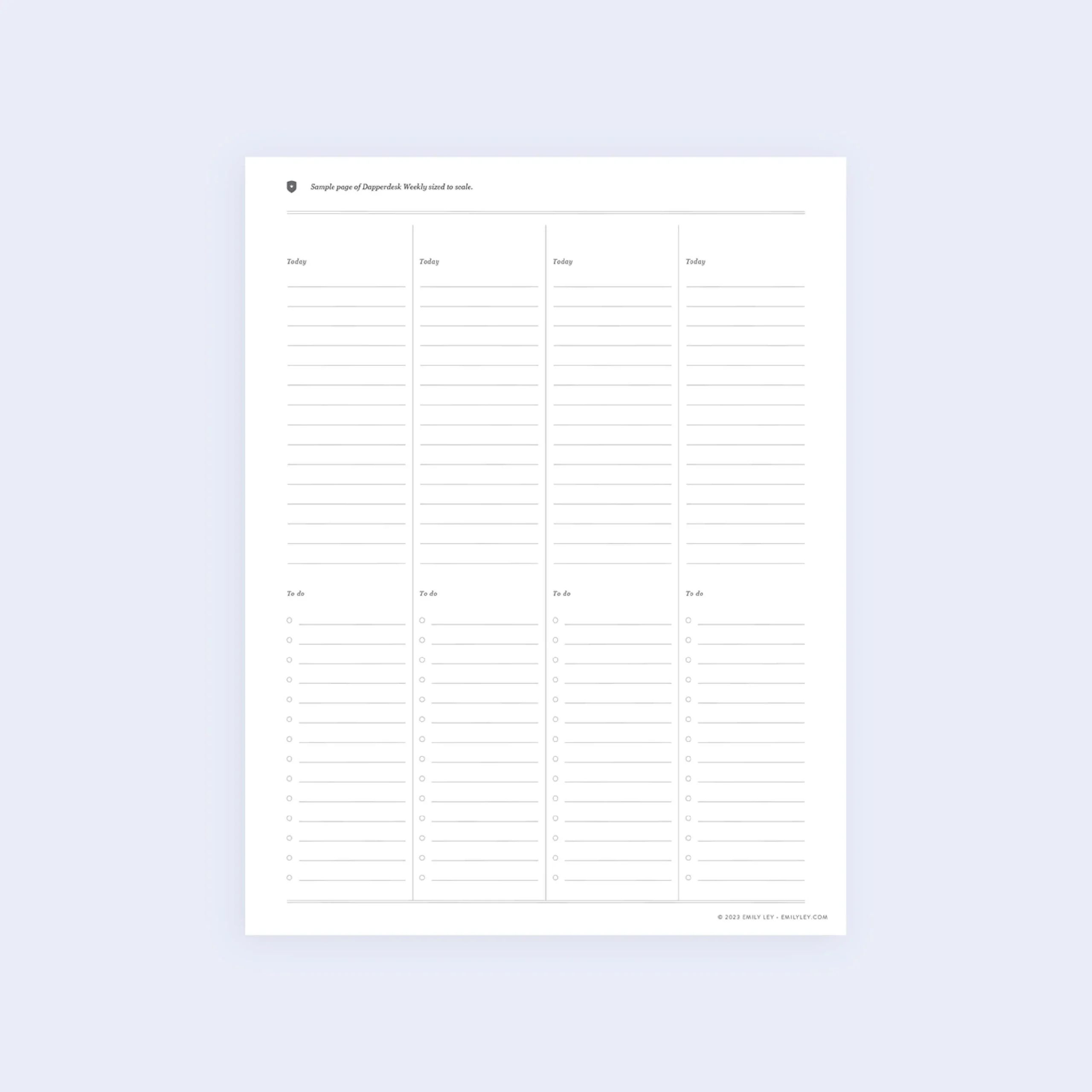 Free Printable Library Sample Planner Pages amp Exclusive Freebies 