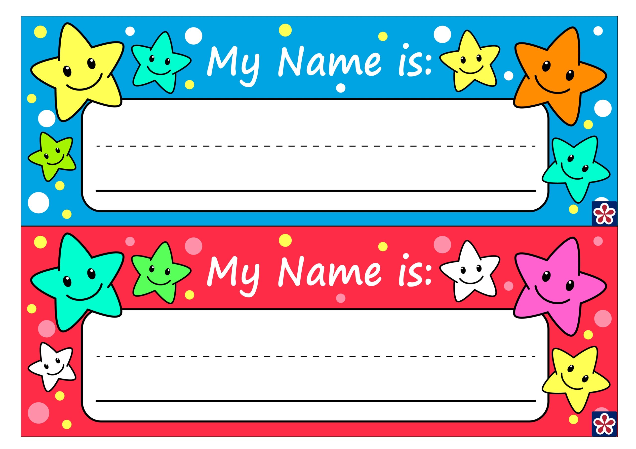 Name Tags Printable