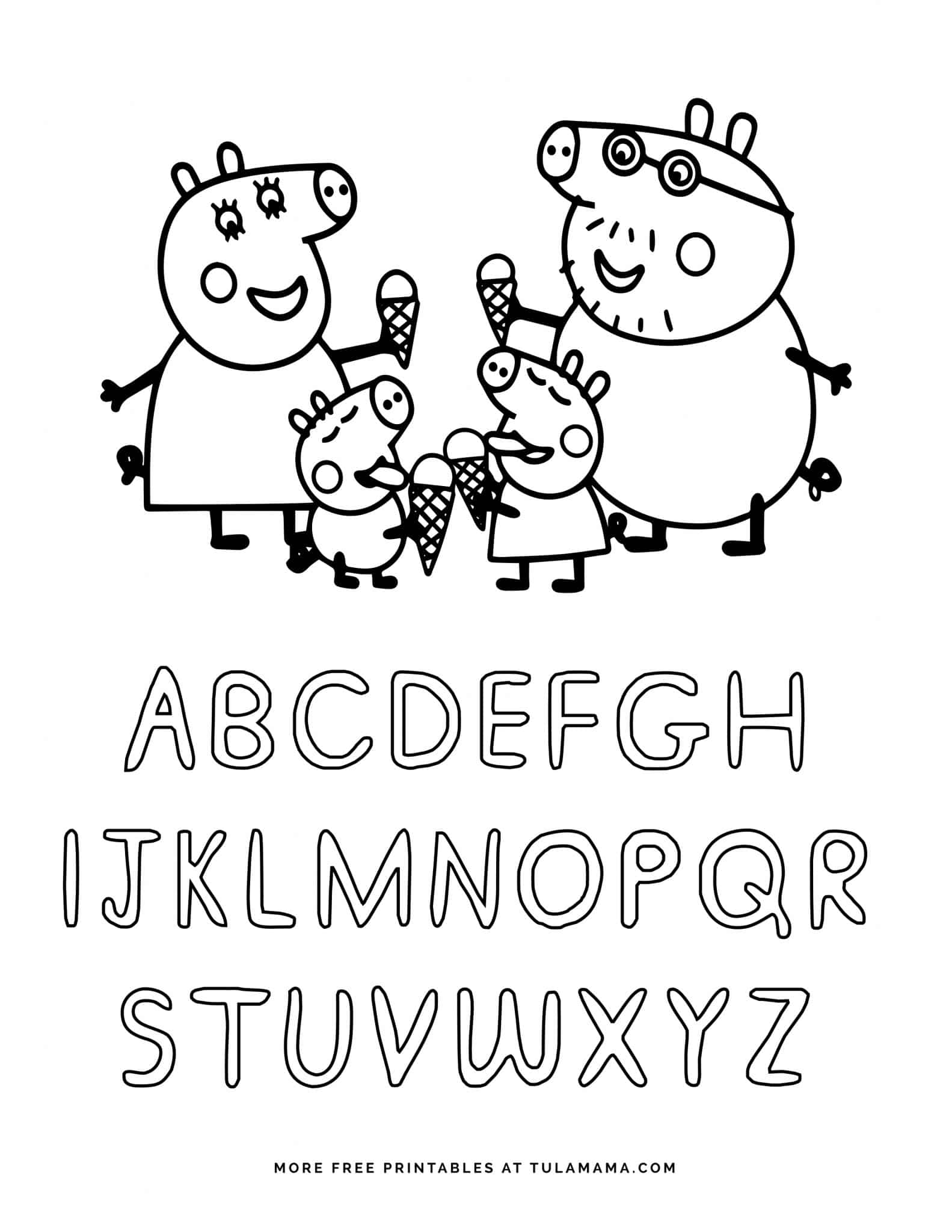 Peppa Pig Printable