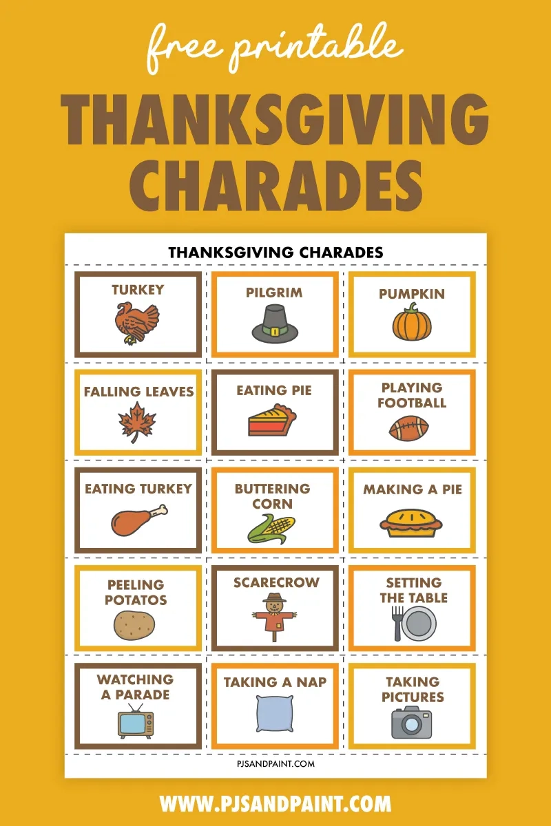 Free Printable Thanksgiving