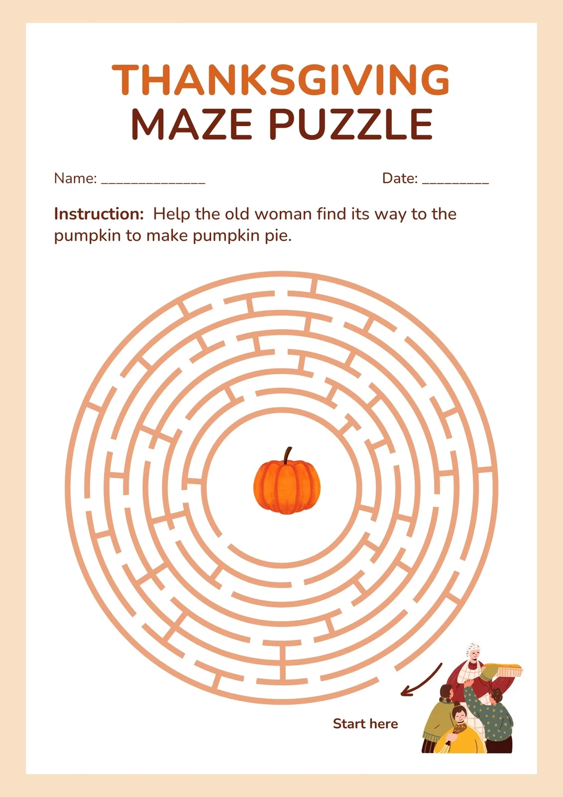 Thanksgiving Worksheets Free Printable