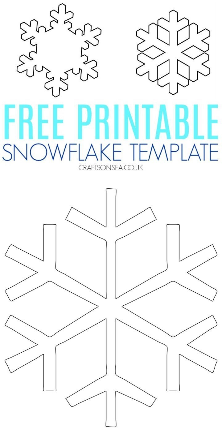 Snowflake Templates Printable