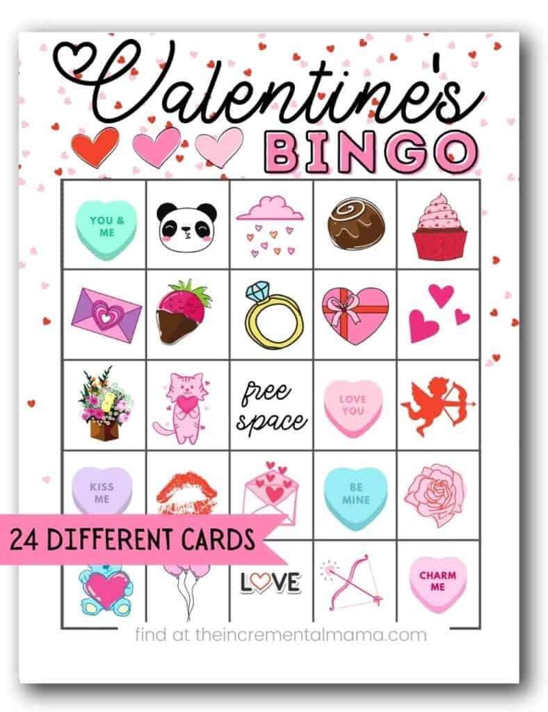 Printable Valentine Bingo