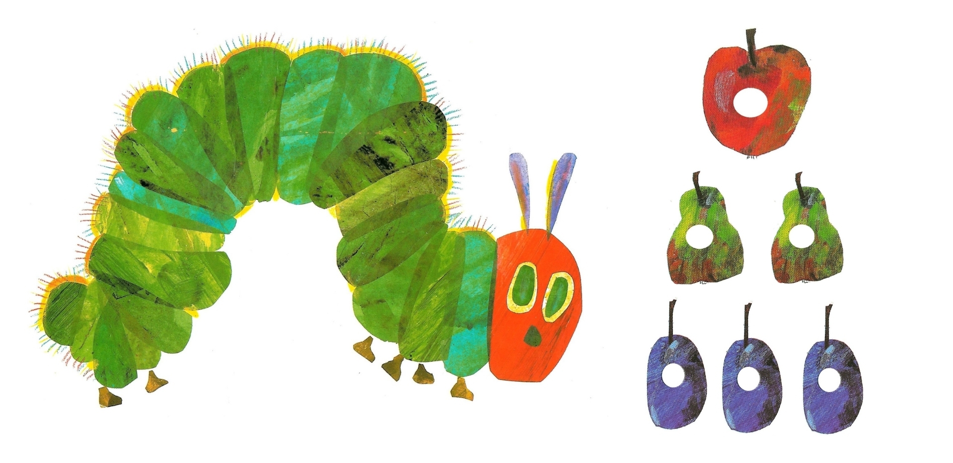 FREE Very Hungry Caterpillar Images For Crafts amp Printables