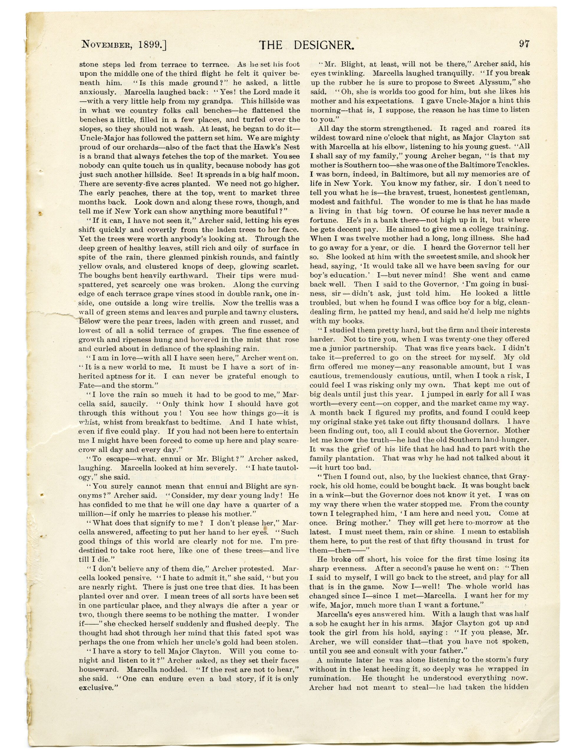 Free Vintage Graphic Full Page Of English Text The Old Design Shop