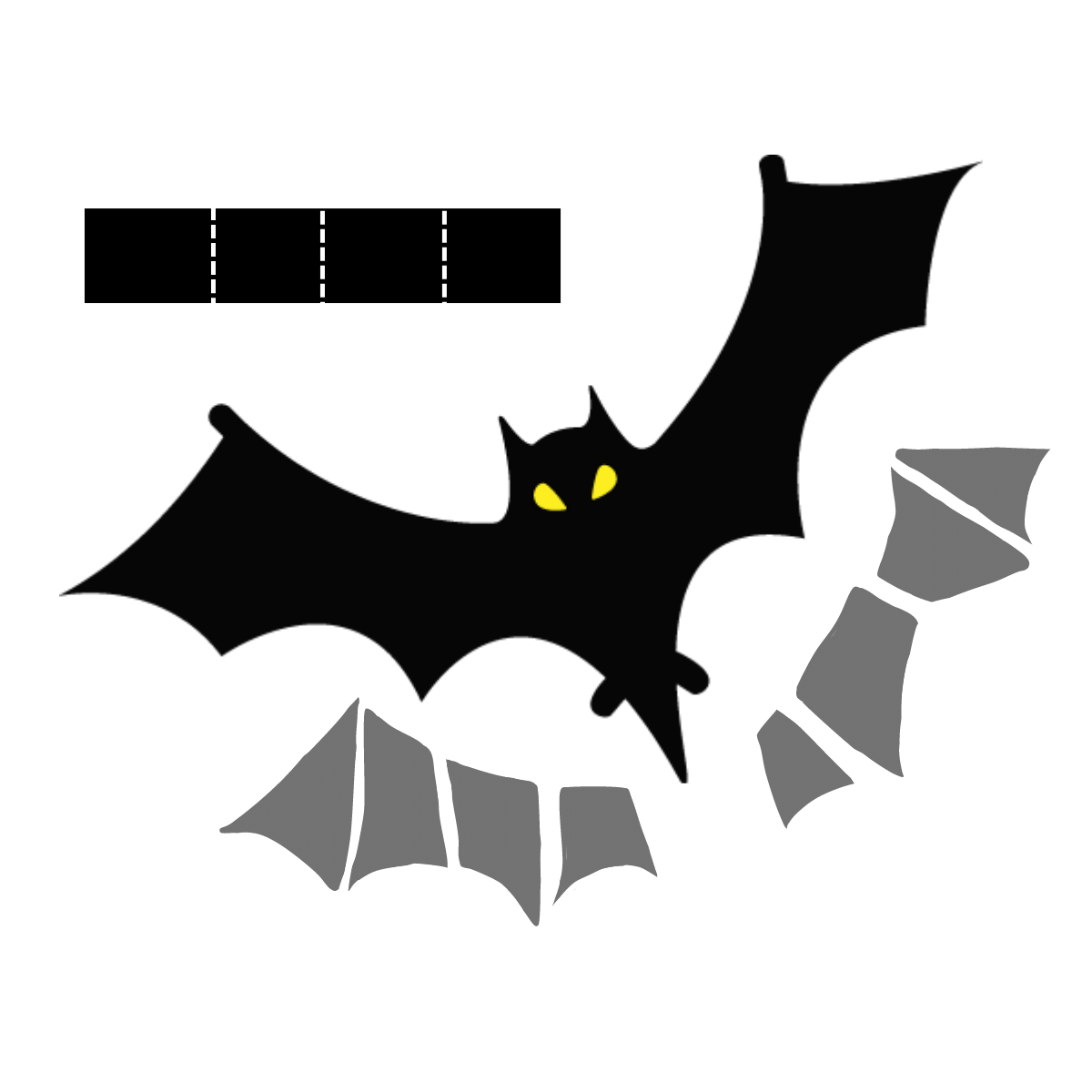 Printable Bats Halloween