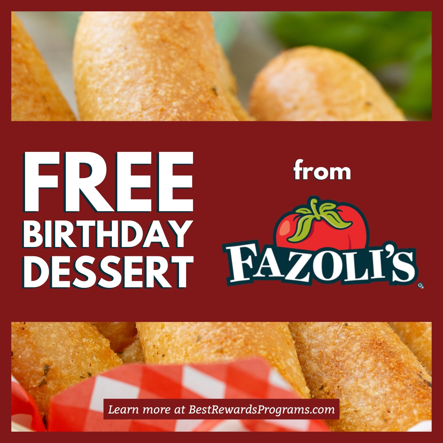 Get A FREE Birthday Gift At Fazoli s Italian Restaurant 
