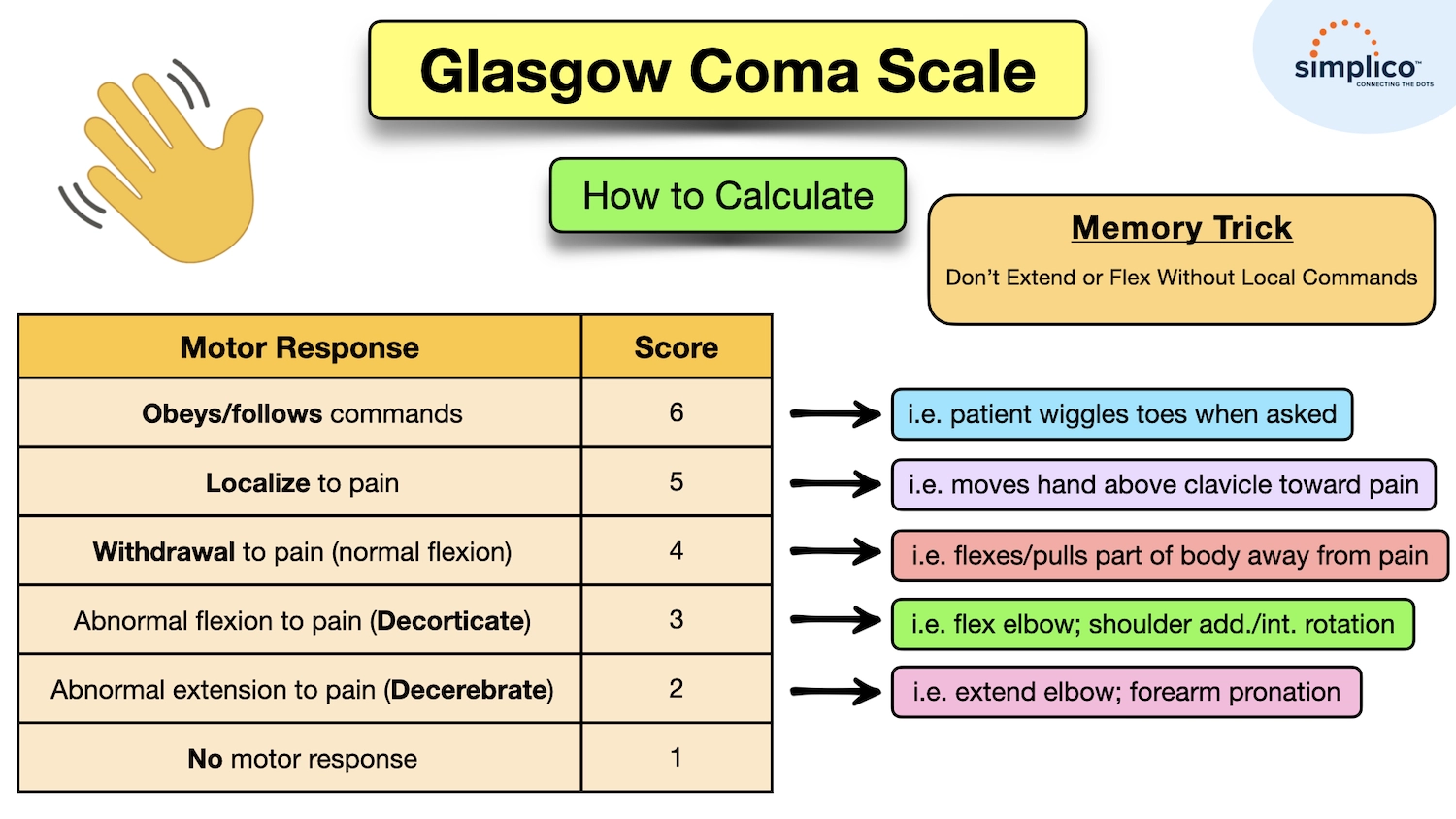 Printable Glasgow Coma Scale