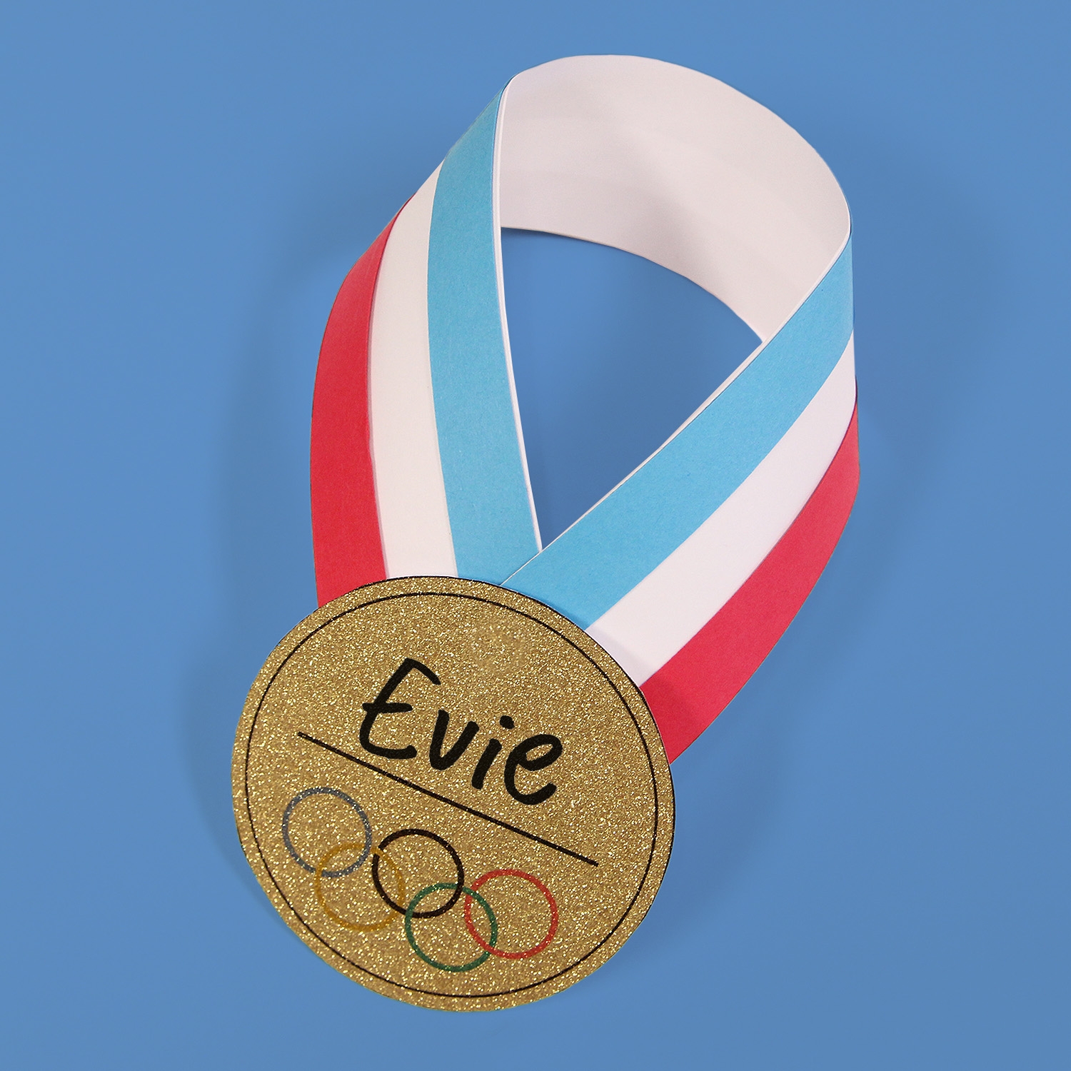 Gold Medals Craft Free Printable Download