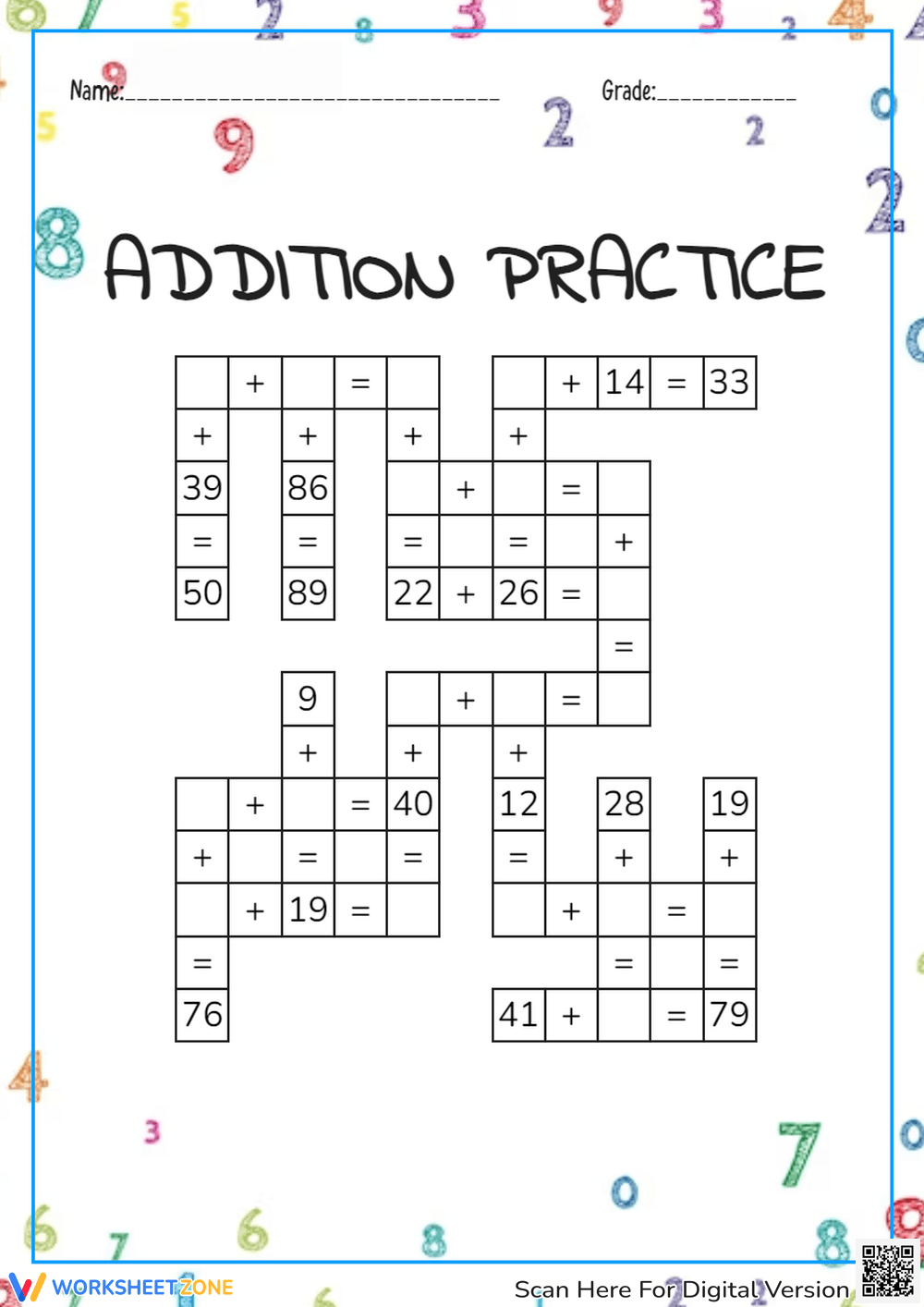 Crossword Puzzles For Grade 2 Printable