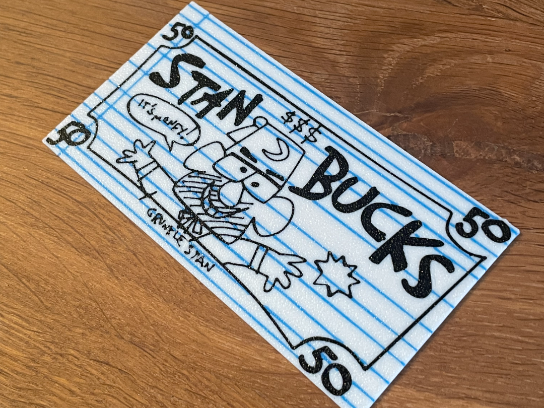 Gravity Falls Book Mark 3 Color Stan Bucks By 3D Prints This 