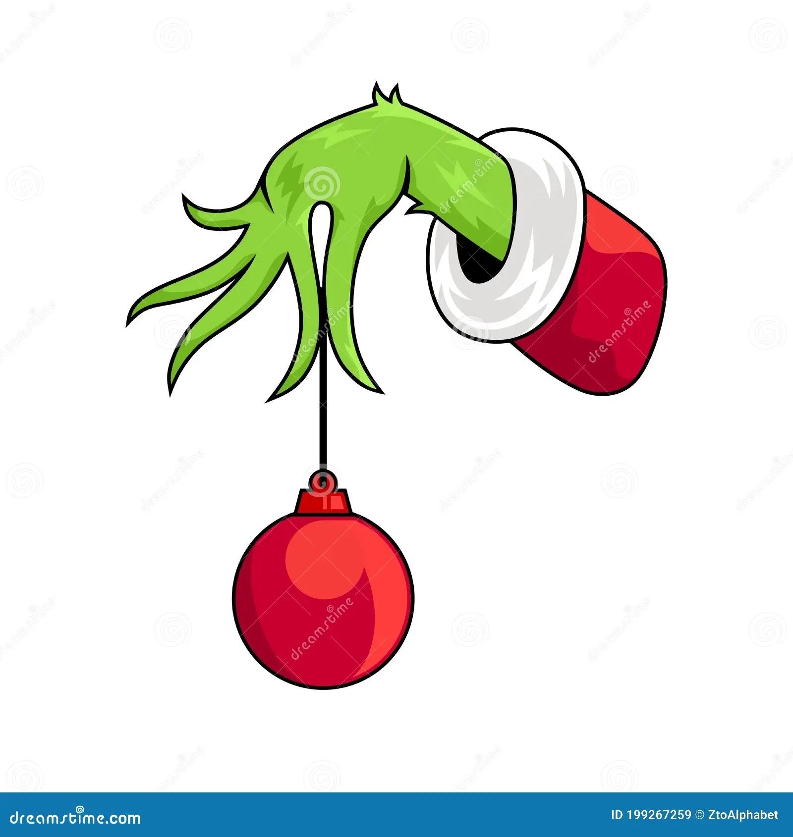 Grinch Hands Stock Illustrations 96 Grinch Hands Stock 