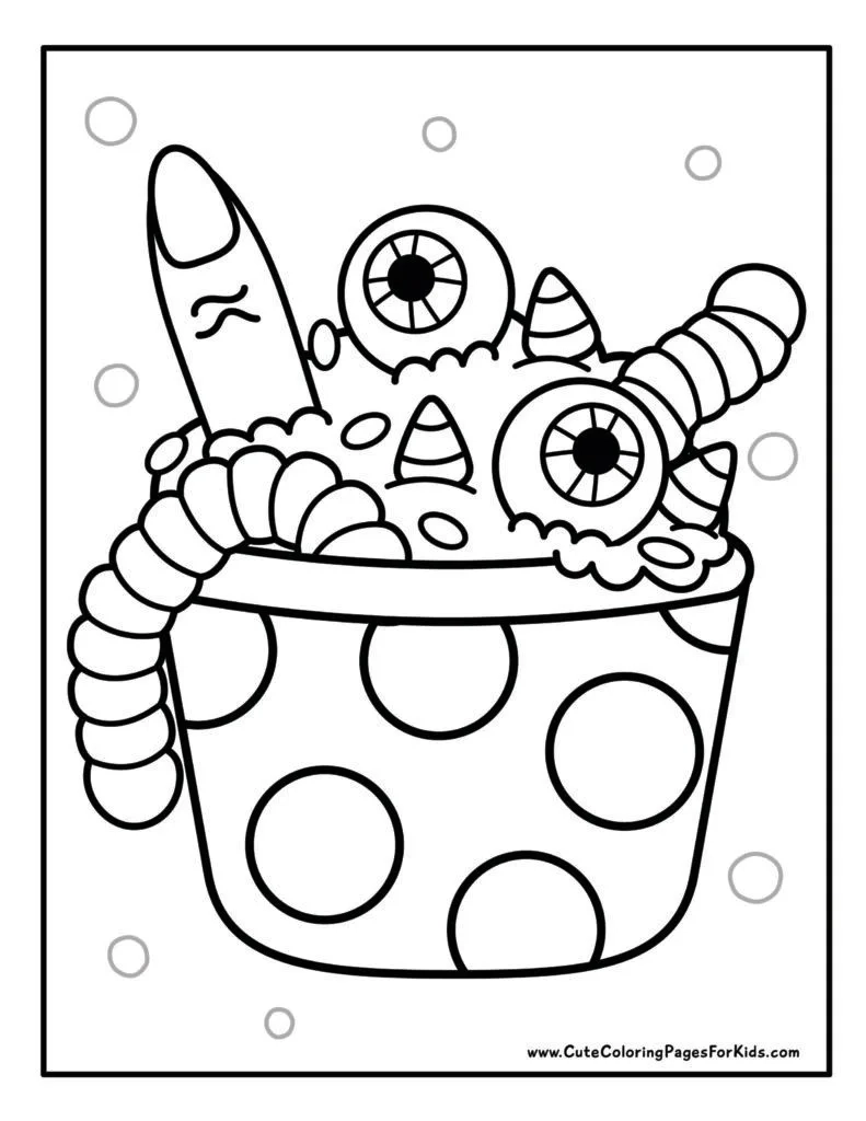 Candy Coloring Pages Printable