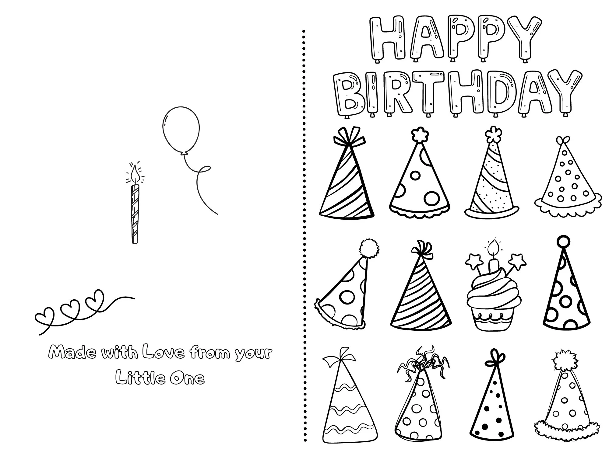 Printable Birthday Cards For Kids