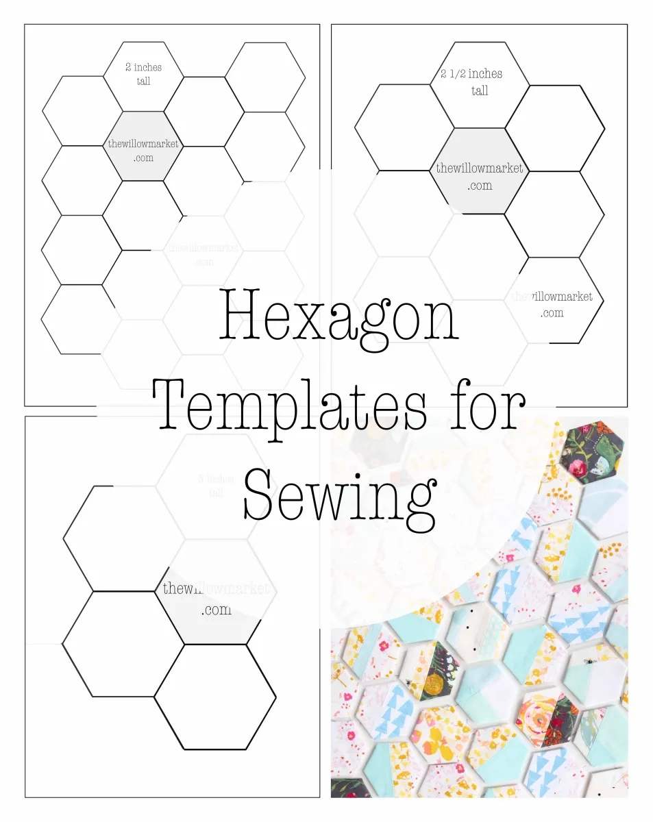 Hexagon Template Printable