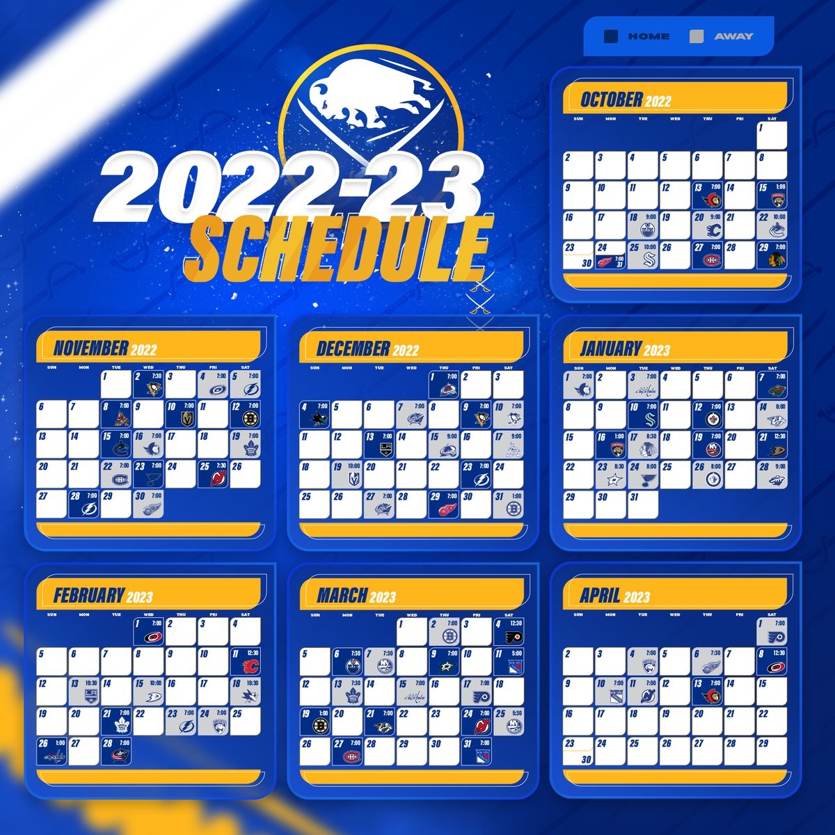 Hockey Withdrawal No More Our 2022 23 Schedule Is Here Get 