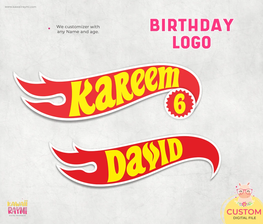 Hot Wheels Custom Logo Printable Hot Wheels