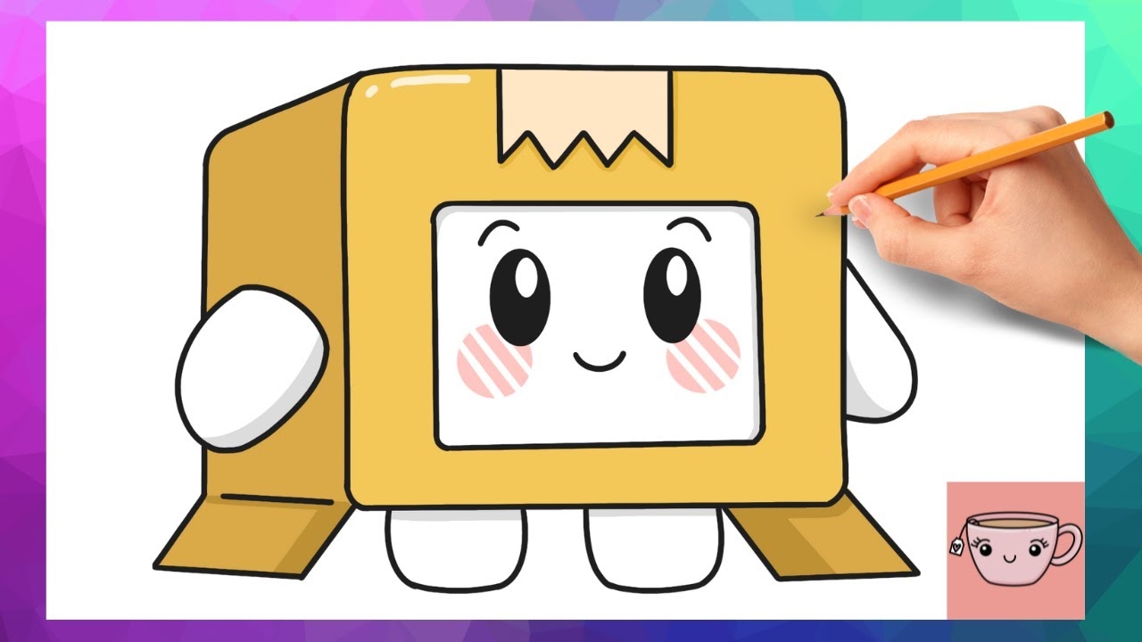 How To Draw Lankybox Characters