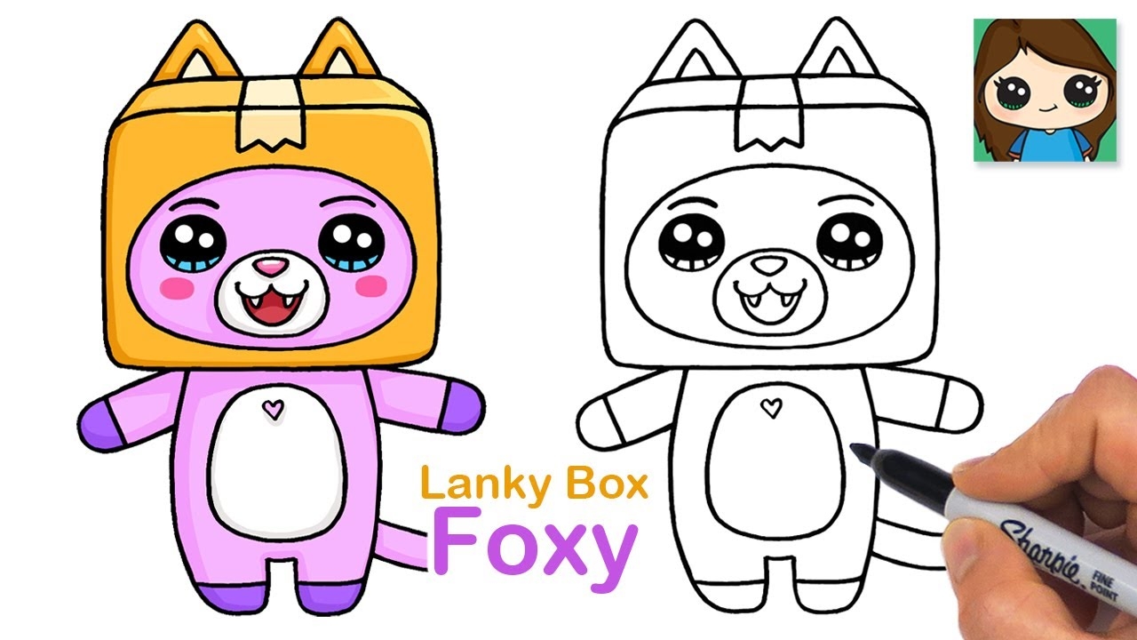 How To Draw Foxy LankyBox