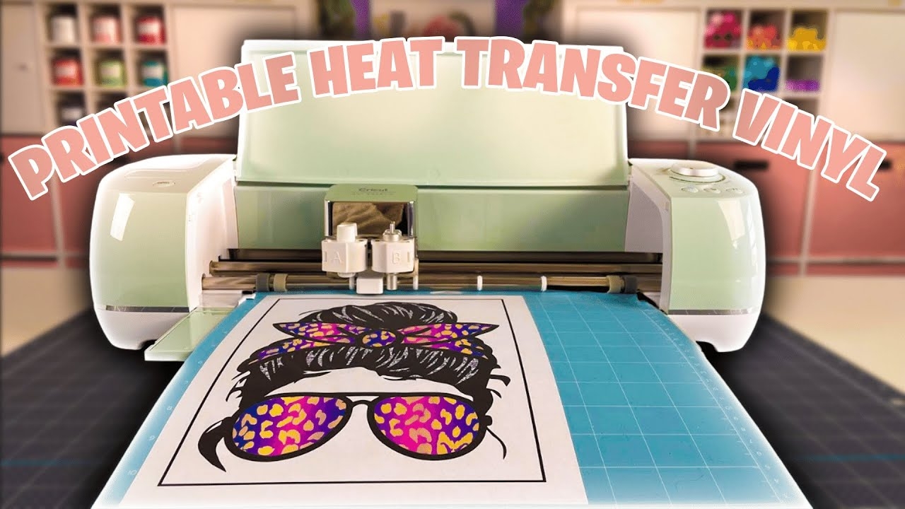 How To Use Printable Heat Transfer Vinyl With Cricut Printable HTV Tutorial