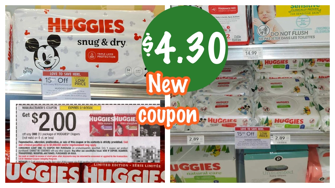 Huggies Printable Coupons