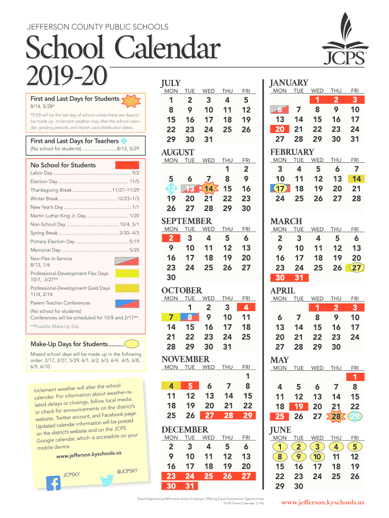Jcps Calendar 2025 2026 Printable