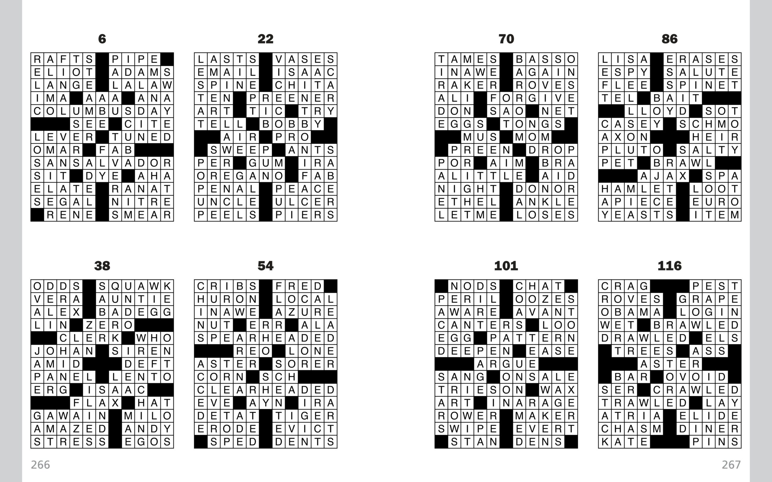 Printable Thomas Joseph Crossword