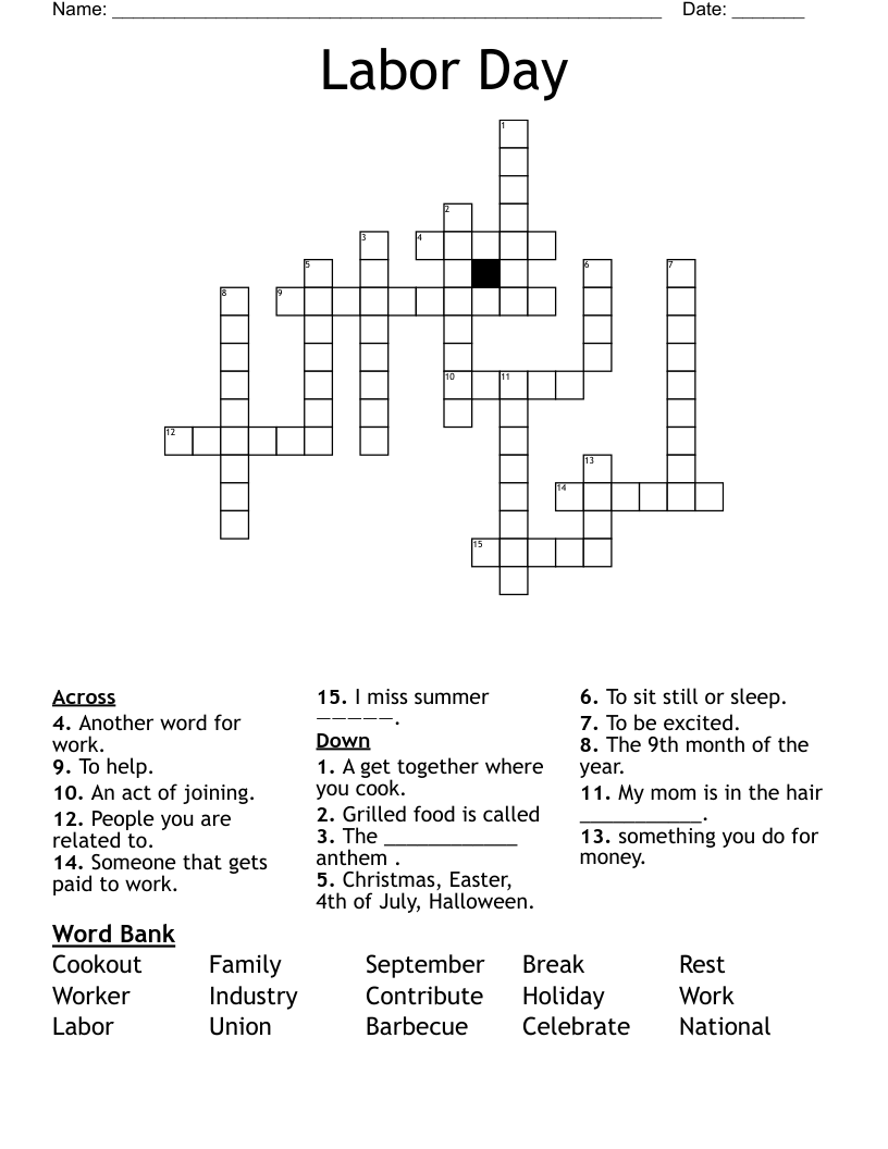 Printable Daily Crossword Puzzles With Solution