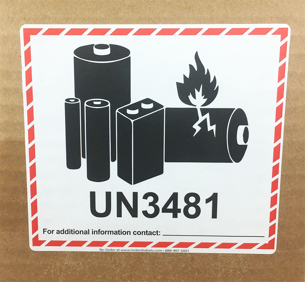 Un3481 Label Printable