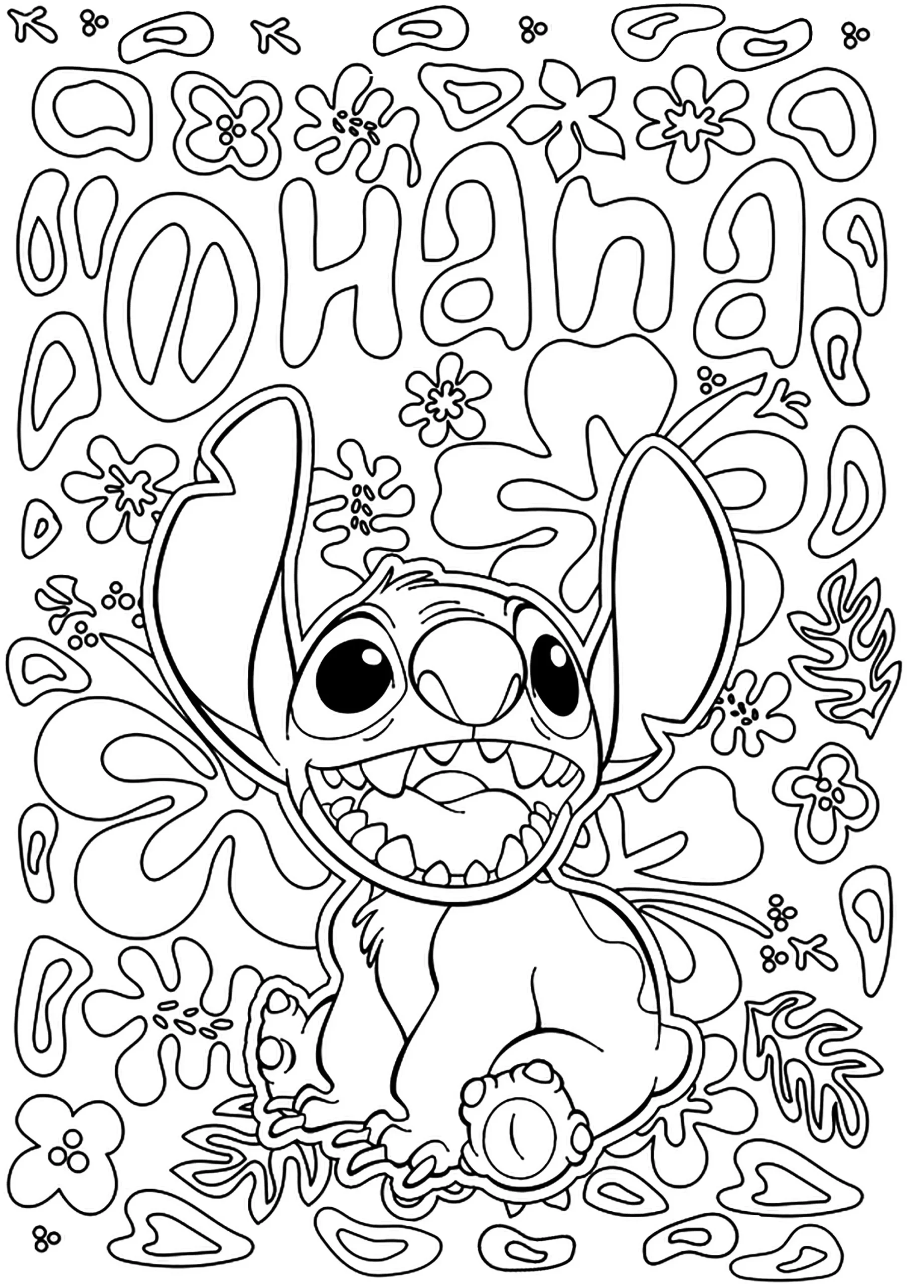 Lilo And Stitch Disney With The Text Ohana Return To 