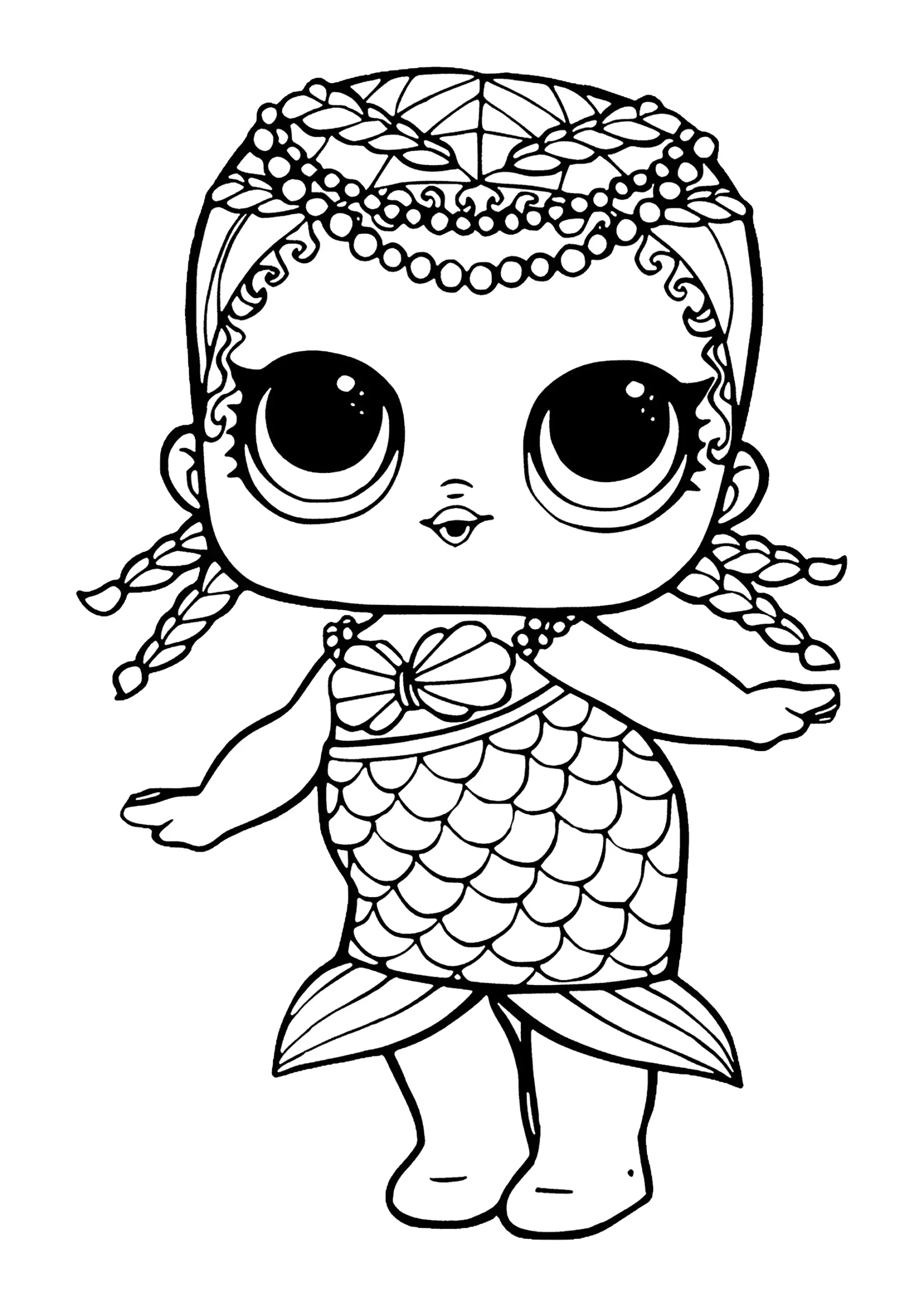 LOL Surprise Dolls Coloring Pages
